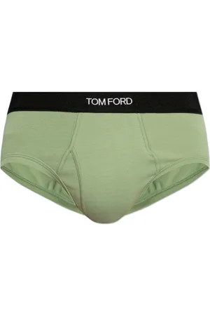 Tom Ford Ondergoed, Heren, Groen, S, Katoen, Cotton Briefs