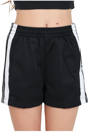 adidas Korte broeken, Dames, Zwart, XL, Short Shorts