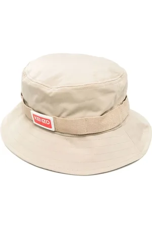 Kenzo Accessoires, Heren, , S, Polyester, Tonal Hat met Paris Label