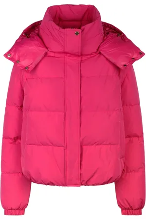 Patrizia Pepe Jassen, Dames, Paars, S, Fuchsia Puffer Bomberjack