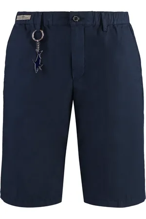 Paul & Shark Korte broeken, Heren, Blauw, M, Katoen, Katoenen Bermuda Shorts