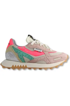 RUN OF Schoenen, Dames, Veelkleurig, 39 EU, Stijlvolle Dixy W Sneakers