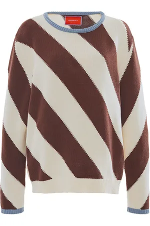 La DoubleJ Truien, Dames, Veelkleurig, XL, Katoen, Veneziana Trui