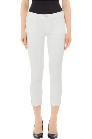 Liu Jo Broeken, Dames, Wit, W25, Regular Fit Monroe Jeans