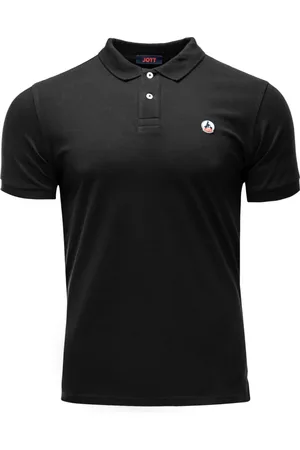 Jott Tops, Heren, Zwart, S, Katoen, Marbella Polo Shirt