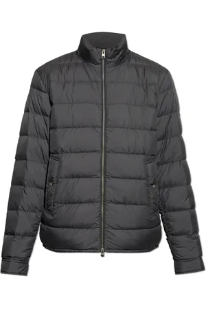 Woolrich Jassen, Heren, Zwart, S, Nylon, Gewatteerd Jack
