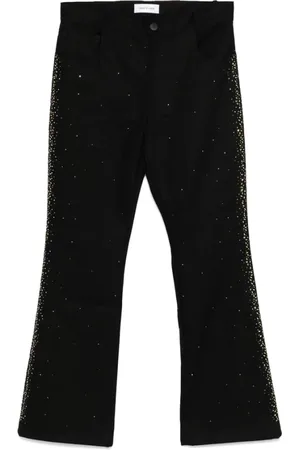 Ernest W. Baker Broeken, Heren, Zwart, M, Zwarte Klassieke Vijf-Pocket Broek