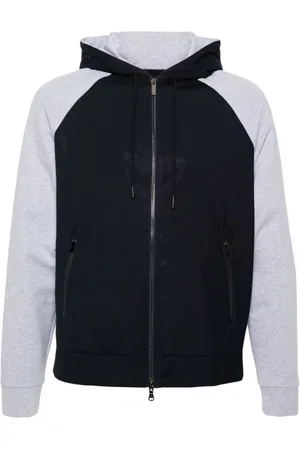 Paul & Shark Sweatshirts & Hoodies, Heren, Blauw, M, Katoen, Giubbotto Zip-through Sweatshirt