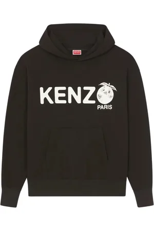 Kenzo Sweatshirts & Hoodies, Heren, Zwart, M, Oversized Hoodie