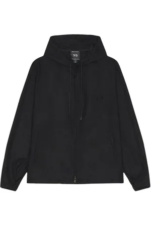 Y-3 Sweatshirts & Hoodies, Heren, Zwart, S, Wol, Flanellen Top Jas
