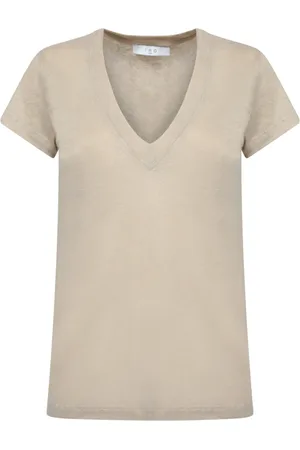 IRO Tops, Dames, Bruin, M, Katoen, Rodeo T-Shirt