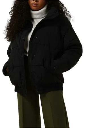ANOTHER LABEL Jassen, Dames, Zwart, L, Oversized Pufferjas in Zwart