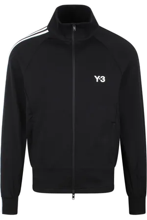 Y-3 Sweatshirts & Hoodies, Heren, Zwart, M, Nylon, 3-Stripes Trainingsjack