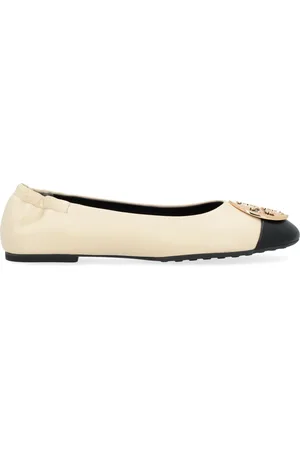 Tory Burch Schoenen, Dames, , 38 EU, Leer, Claire leren ballerina`s
