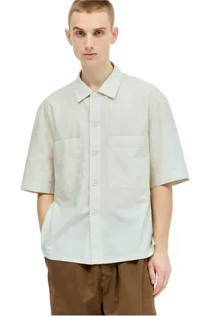 LEMAIRE Overhemden, Heren, , M, Katoen, Short Sleeve Pyjama Shirt