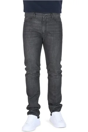 HUGO BOSS Jeans, Dames, Zwart, W33 L32, Katoen, Slim Fit Katoenen Jeans