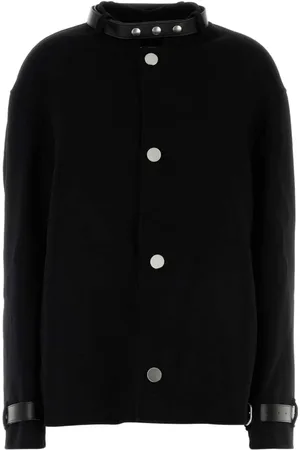 Jil Sander Jassen, Dames, Zwart, S, Kasjmier, Elegante zwarte kasjmier jas