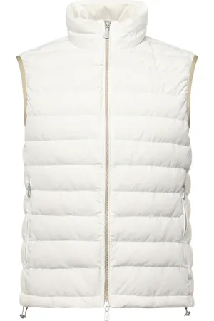 ELEVENTY Jassen, Heren, , S, Nylon, Ritsjas Off-White