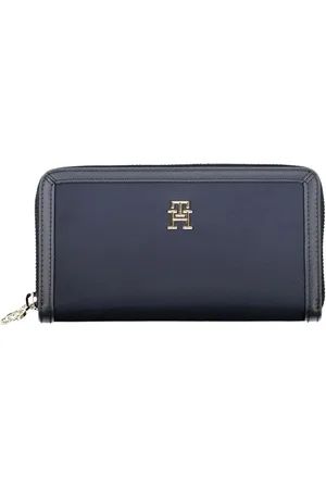 Tommy Hilfiger Accessoires, Dames, Blauw, ONE Size, Polyester, Polyester Portemonnee