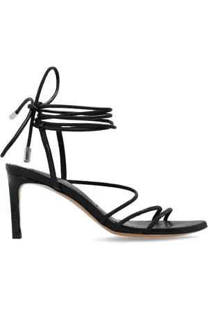 IRO Schoenen, Dames, Zwart, 36 EU, Leer, Heeled Sandalen `Ido`
