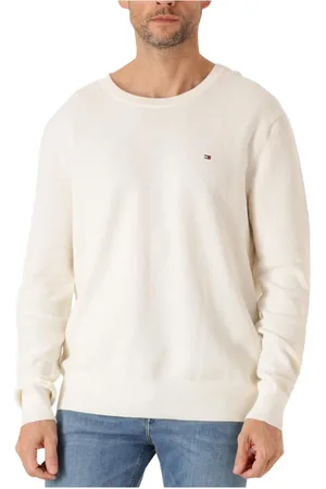 Tommy Hilfiger Truien, Heren, , M, Katoen, Essential Structure Trui met Ronde Hals