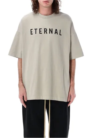 FEAR OF GOD Tops, Heren, Grijs, L, Katoen, Eternal T-Shirt