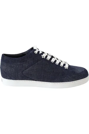 Jimmy Choo Schoenen, Dames, Blauw, 36 EU, Denim, Miami Odps Sneakers