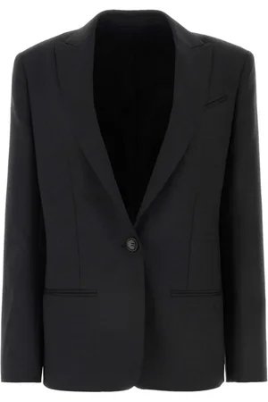 Serafini Jassen, Dames, Grijs, 2Xs, Katoen, Stretch Charcoal Blazer