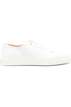 Woolrich Schoenen, Dames, Wit, 39 EU, Leer, Cloud Court Sneakers