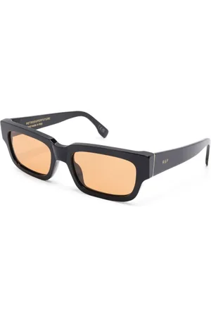 Retrosuperfuture Accessoires, unisex, Zwart, ONE Size, Zwarte zonnebril Stijlvolle UV-bescherming