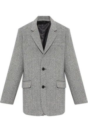 Isabel Marant Jassen, Heren, Grijs, L, Wol, Fahar Blazer