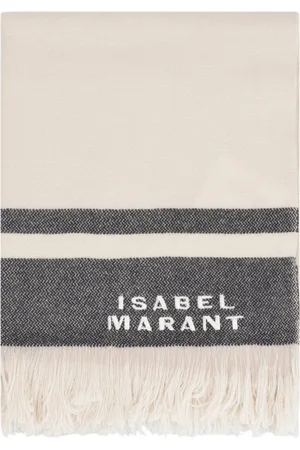 Isabel Marant Accessoires, Dames, , ONE Size, Wol, Wollen & Cashmere Sjaal met Franjes