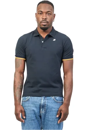 K-Way Tops, Heren, Blauw, S, Katoen, Vincent Polo Shirt