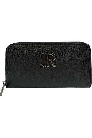 John Richmond Accessoires, Dames, Zwart, ONE Size, Leer, Dames Portemonnee
