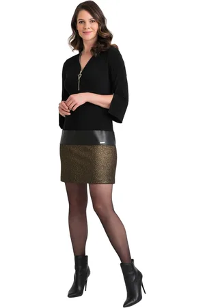 Joseph Ribkoff Kleedjes, Dames, Zwart, S, Polyester, Day Dress