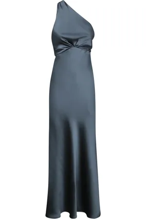 BLANCA Kleedjes, Dames, Grijs, M, Elegante Grijze Jurk voor Vrouwen