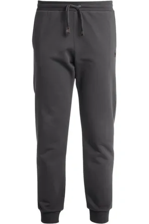Parajumpers Broeken, Heren, Grijs, L, Katoen, Stretch Fleece Lange Broek