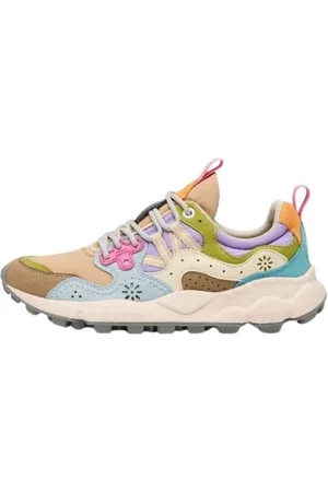 Flower Mountain Schoenen, Dames, Veelkleurig, 39 EU, Stijlvolle Sneakers voor Buitensport