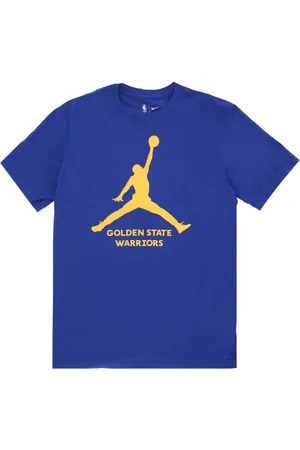 Jordan Sport, Heren, Blauw, L, Katoen, Golden State Warriors T-shirt