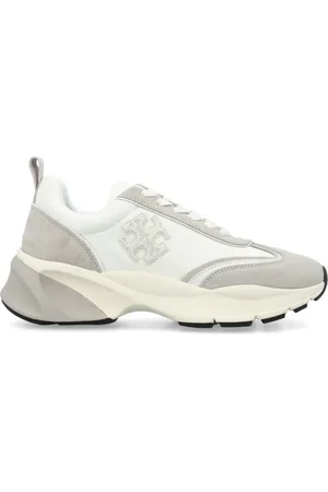 Tory Burch Schoenen, Dames, Wit, 40 EU, Leer, Good Luck Trainer Sneakers