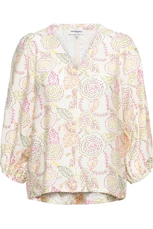 &Co Woman Blouses & Shirts, Dames, Veelkleurig, M, Ayla Stitch Flower CH