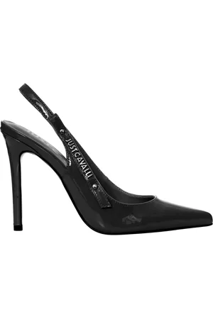 Roberto Cavalli Schoenen, Dames, Zwart, 39 EU, Platte schoenen