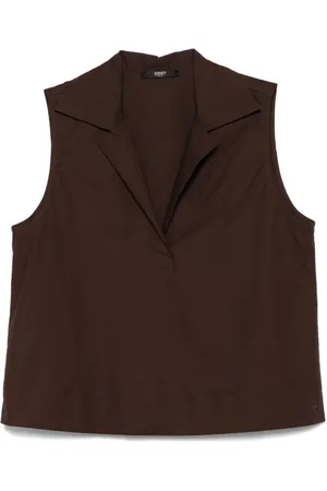 SEVENTY BY SERGIO TEGON Tops, Dames, Bruin, XL, Donkerbruine Top voor Mannen