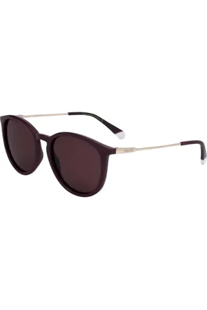 Polaroid Accessoires, unisex, Paars, ONE Size, Paarse Resin Zonnebril met UV-bescherming