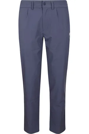 K-Way Broeken, Heren, Blauw, S, Nylon, Blauwe Waterafstotende Nylon Broek