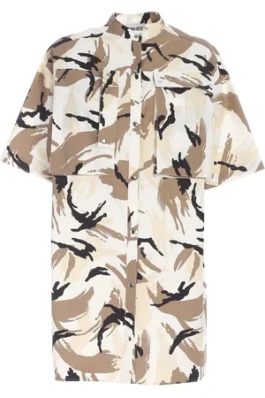 Kenzo Blouses & Shirts, Dames, Veelkleurig, XS, Katoen, Overhemdjurk