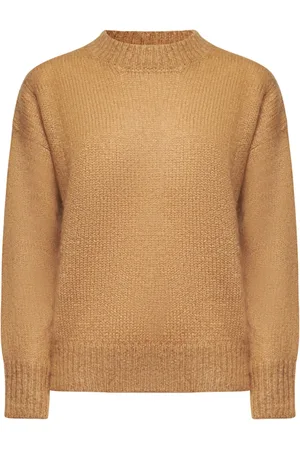 Isabel Marant Truien, Dames, Geel, M, Rondgebreide trui
