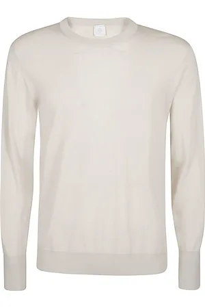 ELEVENTY Truien, Heren, , XL, Wol, Merino Wol Ronde Hals Trui