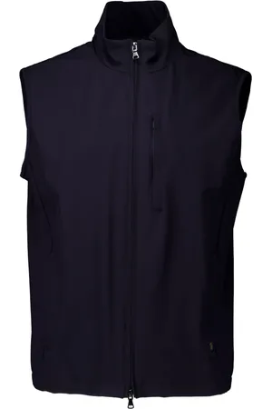 Paul & Shark Jassen, Heren, Blauw, M, Polyester, Dynamic Stretch Vest