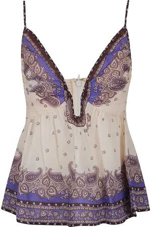 ZIMMERMANN Tops, Dames, Veelkleurig, XS, Mouwloze Top